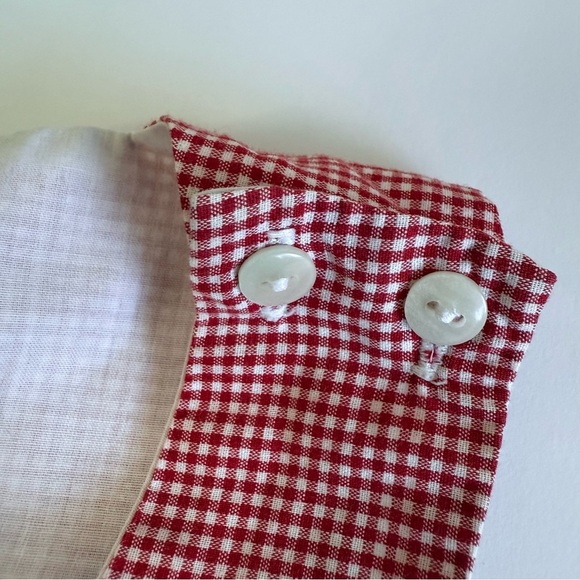 Vintage 80s Hand Smocked Baby Outfit - Picture 7 of 10